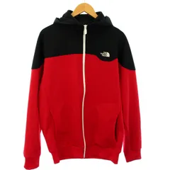 ザノースフェイス THE NORTH FACE MACH 5 JACKET パーカー ジップアップ XL 赤 黒 NT61845 /TK