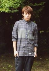 [중고] 원시 사진(남성) BOYS AND MEN/고바야시 유타카/무릎 위·체크 무늬·오른손 포켓·왼손 구/공식 생 사진