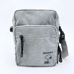 スヌーピー ミニショルダーバッグ グレー SNOOPY