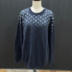 【ZZZ】ルイヴィトン　RM241Q USO HQN42W　グラデーションニット　LOUIS VUITTON　モノグラムグラディエント クルーネック セーター サイズXL　24SS　MK9771