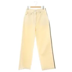 ピーター ドゥ PETER DO サイドラインホワイトデニム パンツ ワイド 26 オフホワイト 27PD03U172 /HK ■OSのサムネイル
