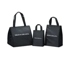 保冷バッグDEAN＆DELUCAクーラーバッグ黒エコバッグディーンアンドデルーカ