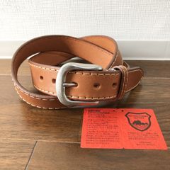 新品 STUDIO D'ARTISAN レザーベルト B-53 32 茶 - メルカリ