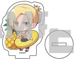 【中古】アクリルスタンド・アクリルパネル アニ・レオンハート 「アクリルぷちスタンド 進撃の巨人 17.フルーツver. ミニキャラ」