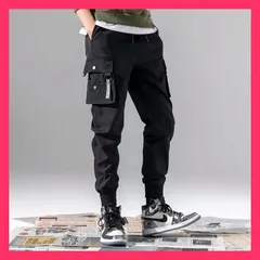 ★スタッフおすすめ★ カーゴパンツ メンズ ミリタリーパンツ ポケット ボトムス 太め カジュアルイージーパンツ カジュアル ワークパンツ スウェットパンツ