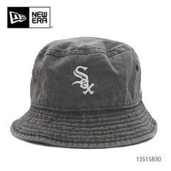NEW ERA 13515830 シカゴ・ホワイトソックス ブラック バケハ バケットハット ハット 帽子 ユニセックス