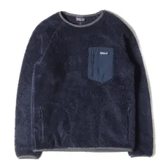 美品 Patagonia パタゴニア スウェット サイズ:M ロスガトス クルーネック フリース トレーナー Los Gatos Crew 19AW ニューネイビー(NENA) 紺 ボア プルオーバー トップス シンプル ブランド【メンズ】のサムネイル