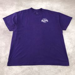 GILDAN ギルダン Tシャツ 半袖 古着 USED Vintage ヴィンテージ アメカジ 両面プリント Russell's Barbecue バーベキュー アメリカ 飲食店 企業ロゴ