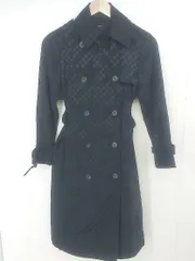 ◇ ◎ et vous エヴー 総柄 長袖 トレンチ コート サイズ36 ブラック レディース  【中古】 【1207040008143】のサムネイル