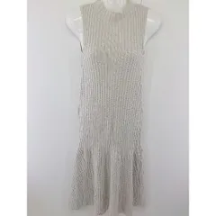 ◇ GRL グレイル ノースリーブ ロング ニット ワンピース サイズS グレージュ レディース  【中古】 【1206170004964】