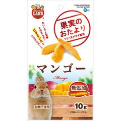 （まとめ）マルカン 果実のおたより マンゴー 10g ウサギフード 【×5セット】【代引不可】