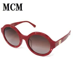 エムシーエム MCM MCM609SA 615 サングラス アジアンフィット アイウェア メガネ 眼鏡 UVカット 紫外線カット ブラウン レッドのサムネイル