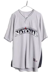【お得なクーポン配布中!】 USA製 MLB オフィシャル Majestic オールスターゲーム 半袖 ベースボール シャツ メンズ XL / ゲームシャツ 半袖シャツ ユニフォーム 限定
