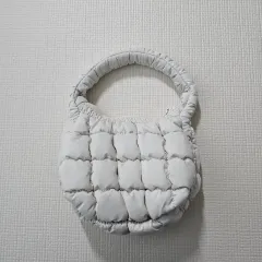 ミニ キルティング クラウドバッグ + バッグホルダー キーホルダー