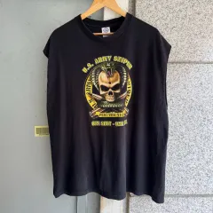 デルタ 狙撃兵 スカル ロゴ ノースリーブ