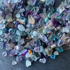 fluorite4）レア フローライト 大きなフルーツ皿お椀お皿ボウル