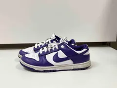 NIKE ナイキ Dunk Low Retro Championship Court Purple ダンク レトロ コートパープル スニーカー サイズ26.5 ロゴ バイカラー 