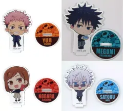 【中古】アクリルスタンド・アクリルパネル 全4種セット 「呪術廻戦 全国を廻れ!じゅじゅつ旅 デフォルメアクリルスタンド」
