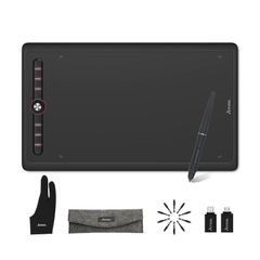 Artisul ペンタブ 板タブ スマホで使える 傾き検出機能 エクスプレスキー7個 Windows/Mac/Android対応 オンライン授業 ペンタブレット 10×6.3インチ 【Artisul M0610Pro】