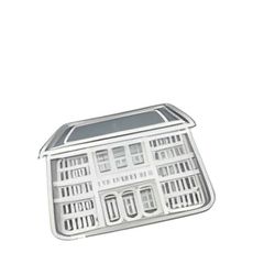 エッグトレイ  【16eggs】 teay 透明爬虫類卵繁殖孵化場ボックス 16入れ用