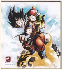 BANDAI ドラゴンボール色紙ART RAGING/2604268 孫悟空&孫悟飯 13