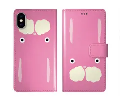 [iPhone14 Pro Max] iPhone15 ケース スカラー スマホケース 手帳型 iPhone16 ケース iPhone 16 15 14 13 SE 第3世代 第2世代 スマホカバー 全機種対応 手帳 ScoLar ラビル 顔アップ ピンク キ