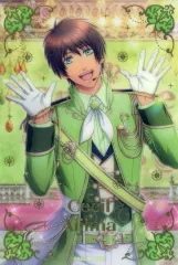 【中古】キャラカード 愛島セシル 「うたの☆プリンスさまっ♪ Shining Live トレーディング箔押し風クリアカードPromise of Song Ver.」 アニメイト限定