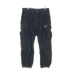 SUPREME (シュプリーム) 22SS×NIKE Arc Corduroy Cargo Pant ナイキ アーチロゴ 刺繍 コーデュロイ カーゴパンツ ブラック DM1779-010のサムネイル