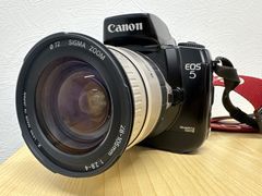Canon EOS5フィルムカメラ SIGMA 28-105mm レンズつき - メルカリ