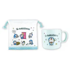 ☆ アイムドラえもん/ひみつ道具 ☆ キャラクター プラコップ＆巾着セット プラコップ 巾着セット コップ袋 プラスチック コップ 子供 園児 子ども キッズ キャラクター グッズ しんちゃん すみっコぐらし ドラえもん かわいい 幼稚園 保育園 入園グッズ