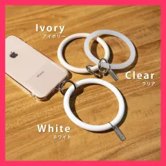 ★売れ筋★ スマホ リングストラップ シリコン スマホストラップ スマホリング 透明 シリコンリング 挟むだけ 手首 iPhone 全機種対応 韓国 ホルダー かわいい