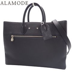 LOUIS VUITTON(ルイ・ヴィトン) カバ・ビジネス ビジネスバッグ ブリーフケース トート 2WAY ショルダー 通勤かばん トリヨンレザー ノワール ブラック黒 シルバー金具 M55732 メンズ 40802150402【中古】【アラモード】のサムネイル