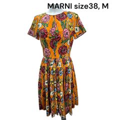 美品♡MARNIリゾートコレクションワンピース♡パッチワーク - メルカリ