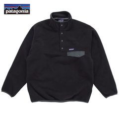 patagonia プルオーバー  M's SYNCH SNAP-T P/O 25450 BFO シンチラ スナップT フリース  ブラック Mサイズ　パタゴニア