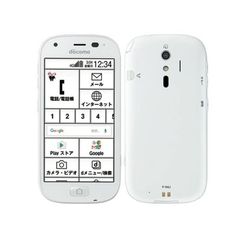 「新品・docomo版」SIMフリー らくらくスマートフォン4 F-04J 16GB [ホワイト]