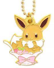 [중고] 키홀더 마스코트 (캐릭터) 이브이 디자인 매력 [2018 Pokemon Collection 복권 ~ 피카츄 & 이브이 ~] G상