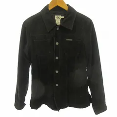 カルバンクライン CALVIN KLEIN カバーオール ブルゾン コーデュロイ 裏地 キルティング コットン 茶 ブラウン M 0330 ■GY09のサムネイル