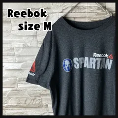 US古着/Reebok/Tシャツ/半袖/プリント/M/グレー