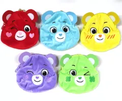 【中古】バッグ 全5種セット 「ケアベア ふわふわフェイスポーチ」