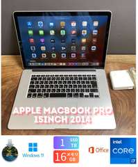 ［新品バッテリー/GPU搭載］Apple MacBook Pro 15inch 2014/Core i7 2.8GHz/16GB/SSD1TB/Windows11/Office 2021/433