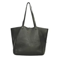 【超目玉SALE★全品10%OFF！8/24(日)〜9/11(木)まで】【中古・VINTAGE】 MIUMIU ミュウミュウ トートバッグ ブラック レザー ヴィンテージ Tote Bag