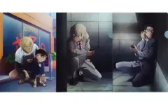 【中古】クリアファイル コナン＆透/降谷零/風見裕也 A4クリアファイル3枚セット 「劇場版 名探偵コナン ゼロの執行人」 劇場グッズ