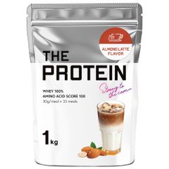 プロテイン アーモンドラテ風味 1kg ザプロ THE PROTEIN ホエイプロテイン 美味しい ダイエット 女性 男性 プロテインダイエット 甘すぎない 高たんぱく 送料無料