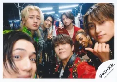 【中古】生写真(ジャニーズ) HiHi Jets・美 少年・7 MEN 侍・Aぇ! group/集合(7人)/横型・バストアップ/「ALL Johnnys’ Jr. 2023 わっしょいCAMP! in Dome」セルフィー/公式生写真