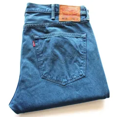 メキシコ製 Levi'sリーバイス 501 CT 後染め カラーデニムパンツ 薄紺 W40 L32★SDP3907 ジーンズ ストレート テーパード ビッグサイズ