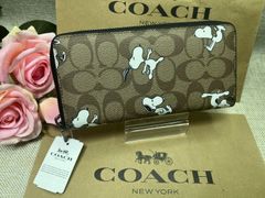 COACH 財布 コーチ 長財布 シグネチャー ラウンドファスナー