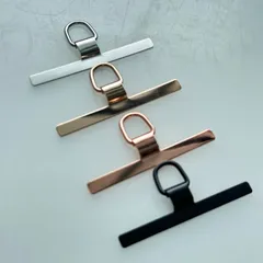 2個セット　スマホ　ストラップ　アタッチメント　ステンレスフック　金属　スマホストラップホルダー　スマホショルダーストラップ　フック　ステンレス　ストラップホルダー　スマホショルダー　スマホストラップ　ストラップ　ショルダー　シンプル　挟むだけ