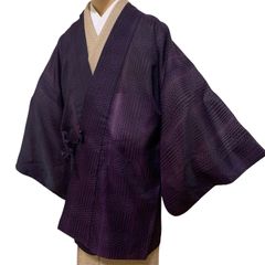 H-30　和装コート　夏コート　道中着　裄67センチ　ポリエステル　レディース　日本製