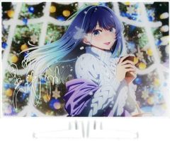 [Used] Acrylic Stand・Acrylic Panel Akane Kurokawa Foil-stamped Signature Acrylic Panel Xmas 2023 ver. "[Oshi no Ko]"