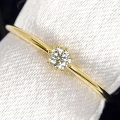 アーカー PEME K18 ダイヤ リング 0.270ct プレッジ